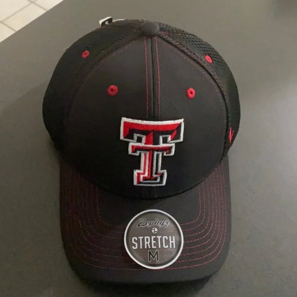 Texas Tech Red Raiders Stretch M fitted hat New